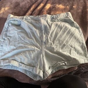 American Eagle Women’s Denim Distressed Shorts